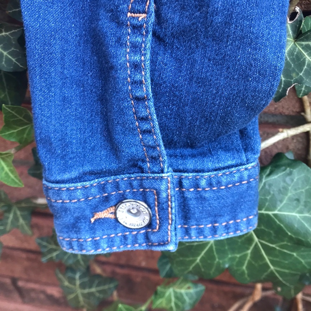 💰5 -4- $20💰 Justice girls jean jacket - Picture 4 of 5